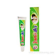 Valentine`s green crystal toothpaste